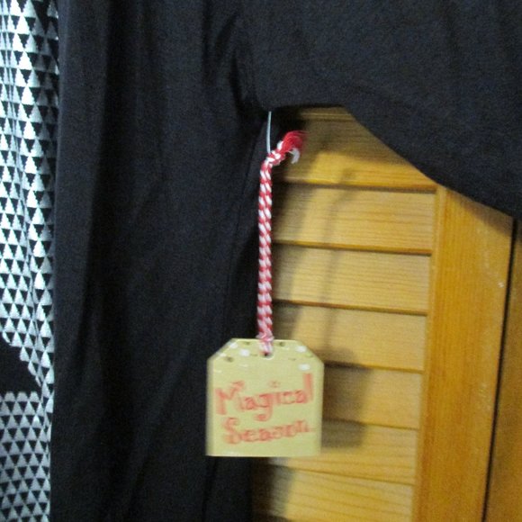 Magical Season top NEW Christmas lightweight stretchy black pullover size 1x - Picture 6 of 11